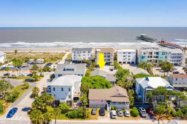 Salty Shack Unit C - Salty Shack - Dog Friendly Home - Across From The Beach - Central Location! Folly Beach Exterior photo